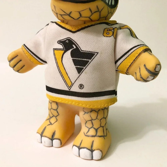 NHL The Predators Dinosaur Figure Woo Wee Pittsburgh Penguins Mario Lemieux Toy - Picture 5 of 15